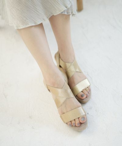 7cmヒールゴムフィットサンダル | SESTO(セスト)|レディースシューズ