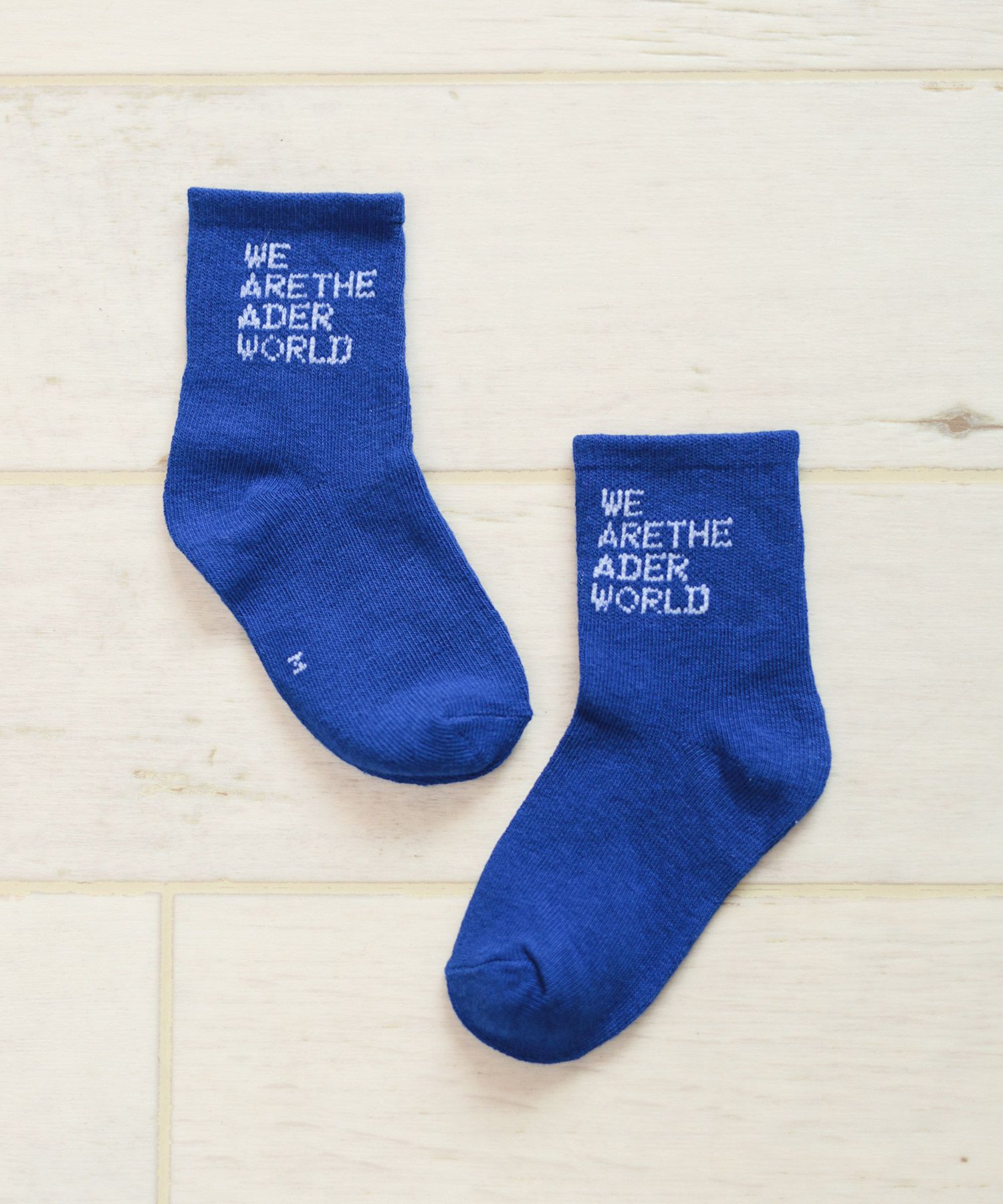 キッズ/ロゴ入りソックス【返品・交換不可】【5セットまでゆうパケット