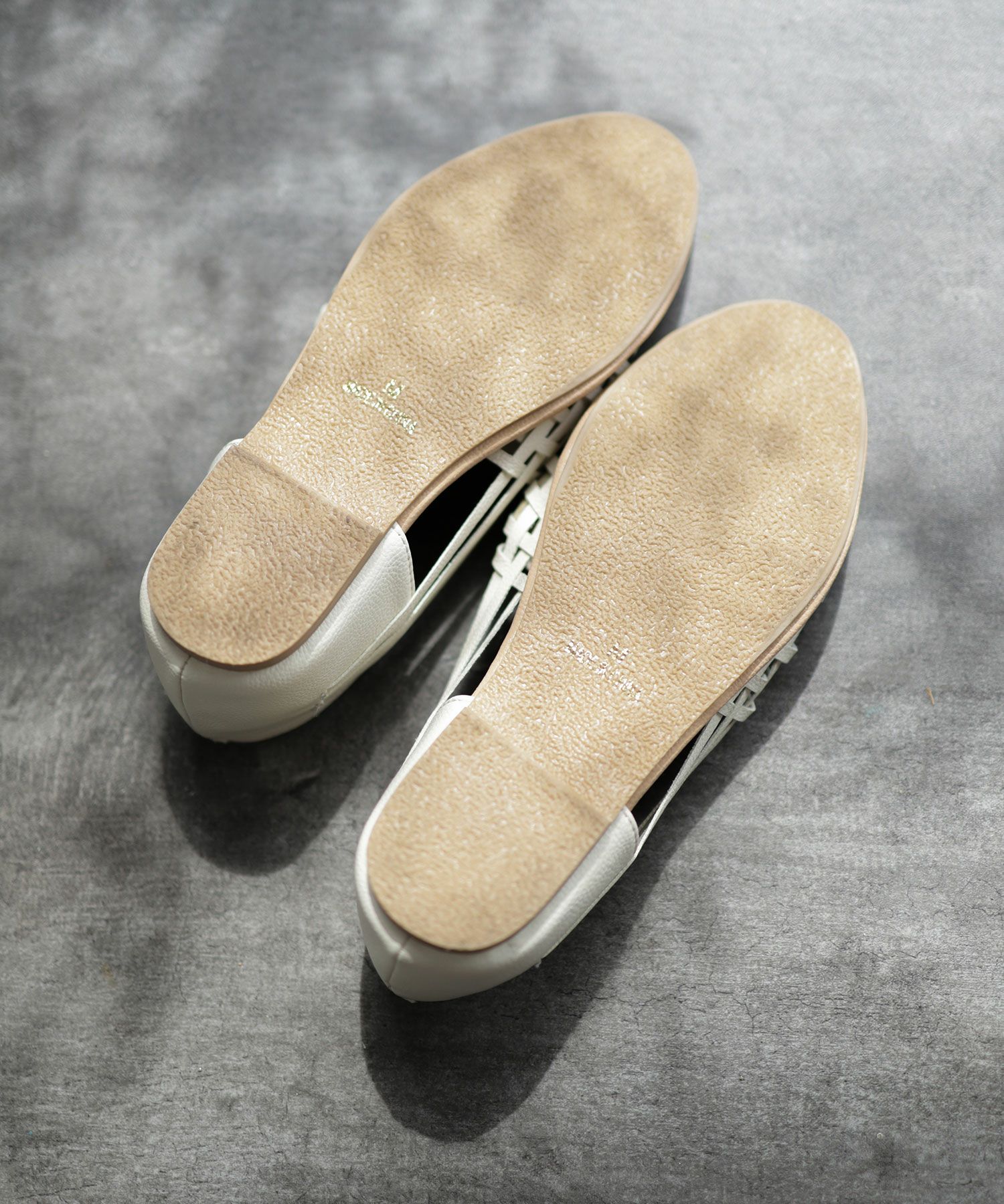 編み込みメッシュのグルカサンダル 一部6月末頃・7月上旬入荷予定