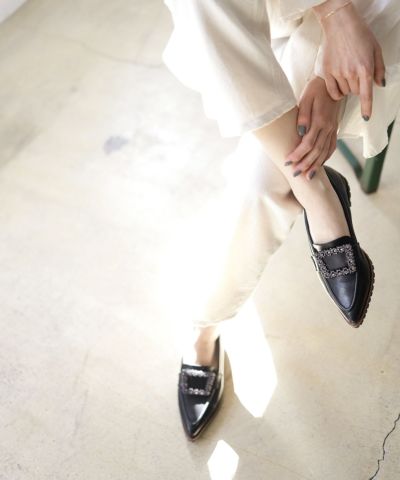【現行モデル】steppi ビジューモチーフ付きパンプス　23cm trim_ofcrs_item01176f30fb4211e