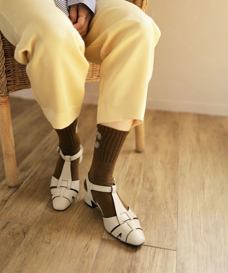 【★完売必至★】Santoni ☆ レザー ミッドヒールサンダル VIVIAN サンダル レディース ストラップ 6cm チャンキーヒール