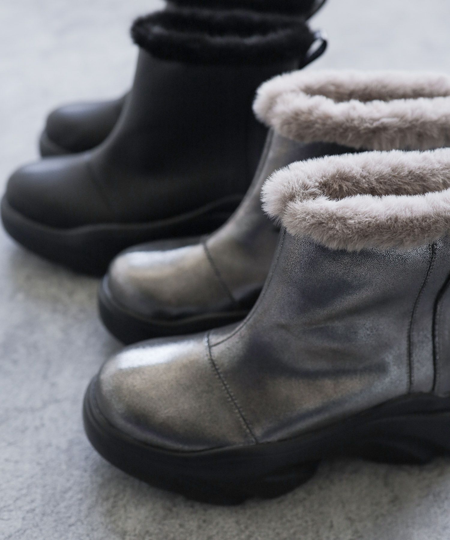 ビジュー付きスニーカー風ソックスブーツ△返品交換不可 | SESTO