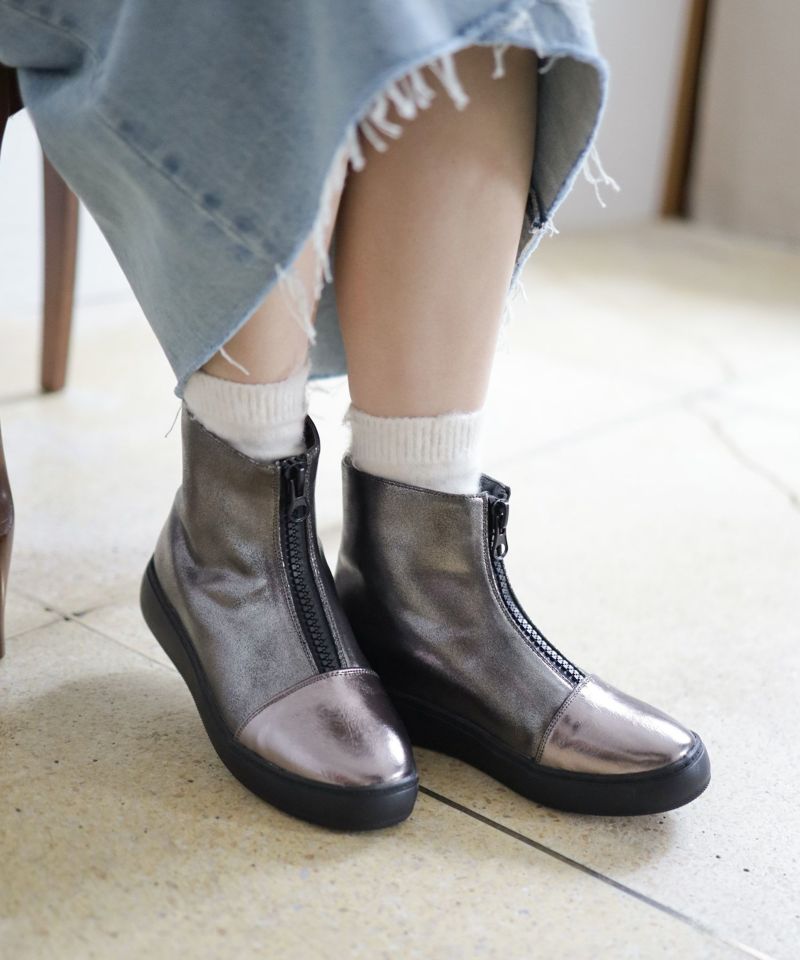 センタージップ厚底スニーカーブーツ△返品不可 | SESTO(セスト