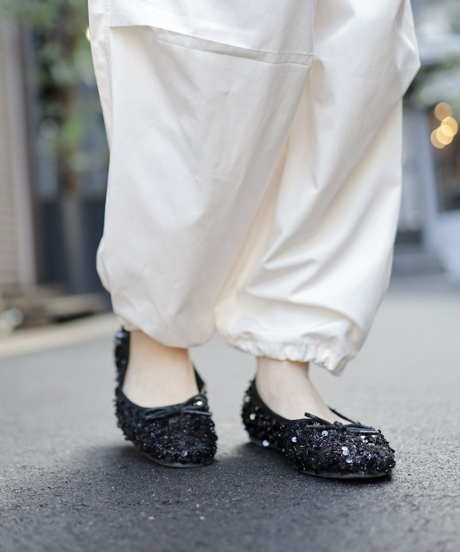 スパンコールバレエシューズ 一部8月下旬入荷予定