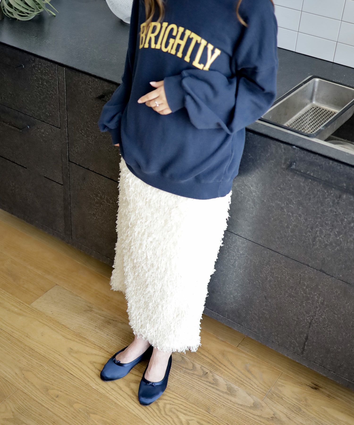 柔らかフィットサテンバレエシューズ【公式ショップ限定販売アイテム】