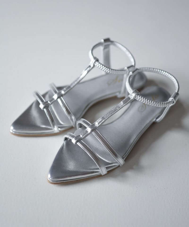 【セール】フェラガモ☆アンクルストラップ サンダル☆サテン 新品そっくりさん⭐フェラガモFerragamo デニム ストラップ