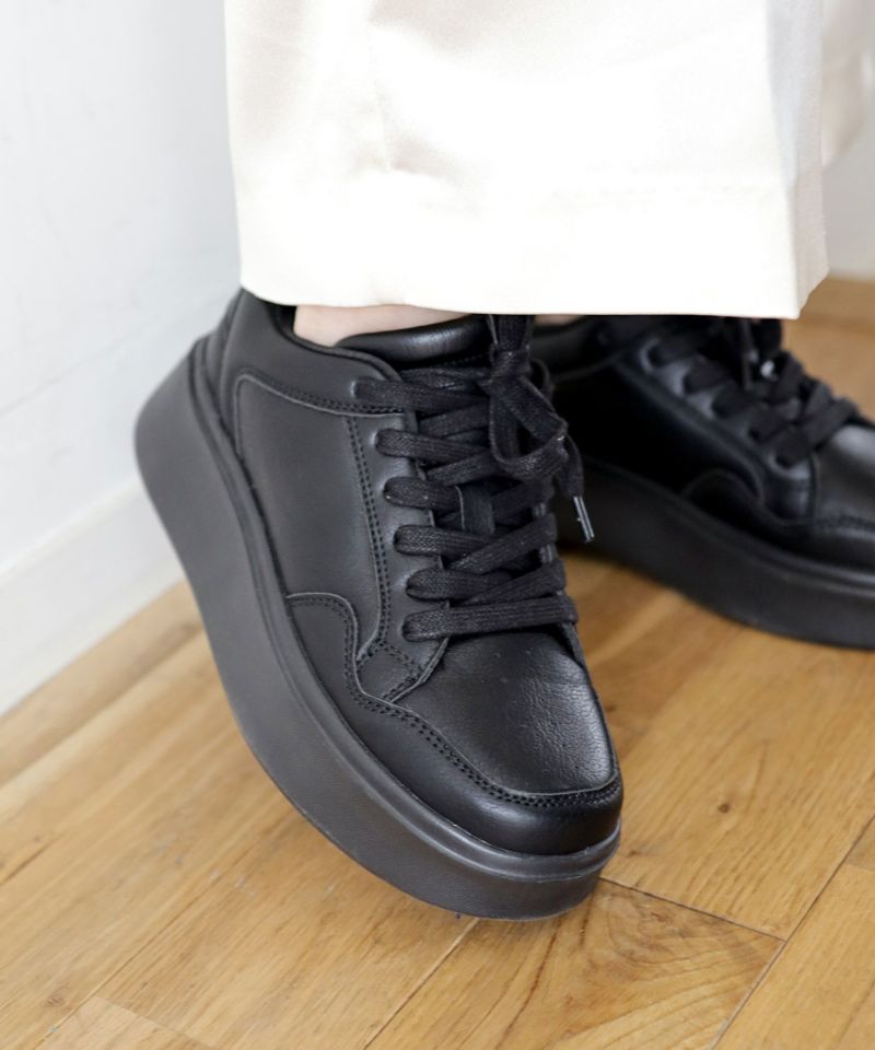 軽量厚底レースアップボリュームスニーカー △返品不可 | SESTO(セスト