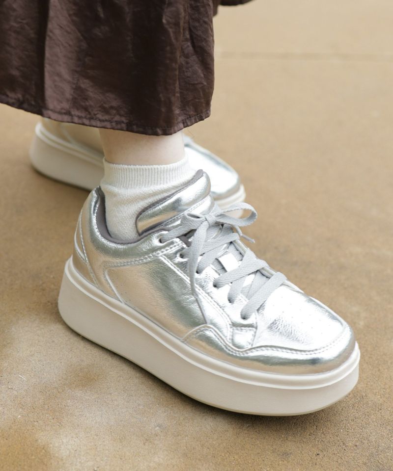軽量厚底レースアップボリュームスニーカー △返品不可 | SESTO(セスト
