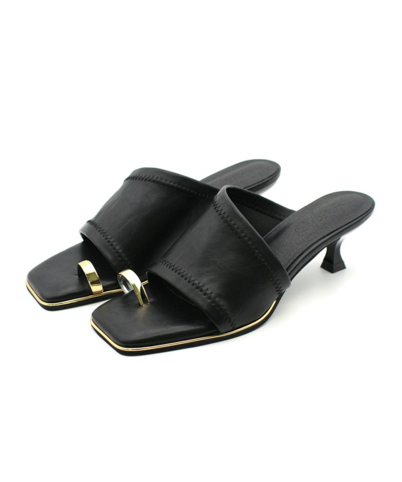 【 TOD'S 】送関込☆キトゥンヒールミュール/サンダル ウィメンズ サンダル & ウィメンズ ミュール