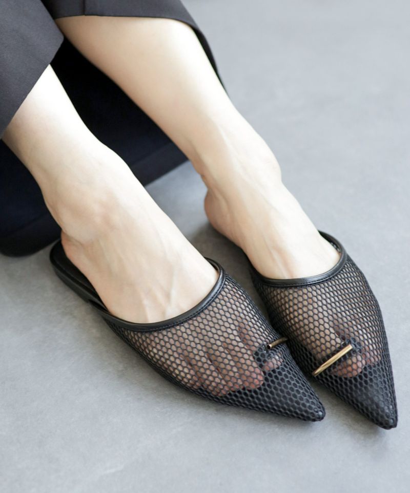 シークレットトゥリングメッシュミュール 【公式ショップ・Amazon限定