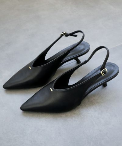 Cube❤︎ プロフ必読　コールハーンバックストラップパンプス バックストラップ・オープンパンプス｜シューズレディース